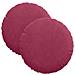 Cuscini per Seduta 2 pcs Rosso Vino Ø 40 x 13 cm Velluto - Foto miniatura 1