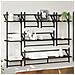 Set mensole da parete 6 pcs Rovere Nero 100 x 25 x 30 cm - Foto miniatura 2