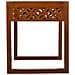 Tavolo In Legno E Metallo Marrone 42x40x48 H - Foto miniatura 3