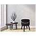 Sgabello Basso Vkh460-nero-legno-35x35x40,5 Cm - Foto miniatura 7