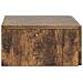 Tavolino da Parete Laterale Rovere Fumo 59 x 34,5 x 17 cm - Foto miniatura 5