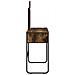 Tavolo da Trucco con lo scaffale Rovere Fumo 81 x 40 x 131 cm - Foto miniatura 5