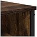 Tavolo da Trucco con lo scaffale Rovere Fumo 81 x 40 x 131 cm - Foto miniatura 7