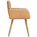 Sedie da pranzo 4 pcs Bouclé Beige 59 x 57 x 85 cm - Foto miniatura 4