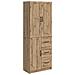 Set di armadi 2 pcs Rovere Artigianale Legno ingegnerizzato - Foto miniatura 1