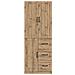 Set di armadi 2 pcs Rovere Artigianale Legno ingegnerizzato - Foto miniatura 4