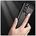 Custodia In Carbonio Flessibile Per Motorola Moto G Power 2022 Nera - Foto miniatura 6