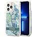 Guess Guhcp13xlflsn Iphone 13 Pro Max 6,7, Custodia Verde /verde Flower Liquid Glitter - Foto miniatura 1