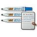 Board Marker Bullet Tip Blu Pack3 & Whiteboard - Foto miniatura 1
