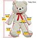Orsacchiotto di Peluche XXL Bianco 85 cm - Foto miniatura 3