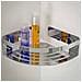 Mensola Da Bagno Angolare Caddy Cromata 1400430346 - Foto miniatura 3