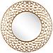 Specchio Da Muro In Color Oro Ø80 Cm Bourdon - Foto miniatura 14