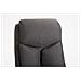 Sedia Ufficio VAUD XL in Tessuto - Poltrona Ergonomica Girevole con Alto Schienale e Braccioli I Poltrona Studio Presidenziale con Portata Max 140 kg I Sedia Pc Regolabile con 5 Ruote Grigio Scuro - Foto miniatura 5