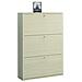 Scarpiera Classy Salvaspazio - Con Ante Basculanti, Scomparti - Da Ingresso - Olmo In Legno, 72 X 15 X 110 Cm - Foto miniatura 2