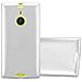 Custodia Compatibile Con Nokia Lumia 1520 In Argento Metallico - Coperchio Protettivo In Silicone Tpu Flessibile - Foto miniatura 4