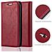 Custodia Compatibile Con Samsung Galaxy S4 Mini In Rosso Mela - Coperchio Protettiva Con Chiusura Magnetica, Funzione Stand E Tasca Per Le Carte - Foto miniatura 5
