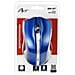 Art Wireless Mouse Wireless Cordless Optical 3-pulsante Del Mouse Usb Compatibile Con Laptop, Notebook, Pc, Del Computer In Blu - Foto miniatura 3
