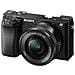 Fotocamera Mirrorless Sony A6100 + 16-50mm (black)  - Foto miniatura 1