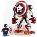 76168 - Super Heroes - Marvel Avengers Armatura Mech di Capitan America Action Figure - Foto miniatura 5