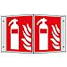 4044589368430 - Fire Protection Scudo Alluminio Feuerlscher Wi. 150 X 150 - Foto miniatura 1
