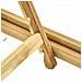 Lettino Prendisole in Legno di Pino Impregnato - Foto miniatura 7