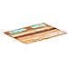 Piano Tavolo Rettangolare 60x70 Cm 15-16 Mm Legno Di Recupero - Foto miniatura 6