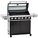 Barbecue A Gas Bbq Station Videro G6-s Vario+ 6 Bruciatori + Bruciatore Laterale + Primezone A Infrarossi Colore Nero 25532 - Foto miniatura 2