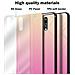 Custodia Compatibile Con Huawei P20 In Giallo - Rosa - Coperchio Protettivo Bicolore In Vetro Temperato E Silicone Tpu - Foto miniatura 7