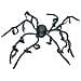 Halloween Spider, Animated, 110x8cm - Foto miniatura 1