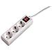 00108815 Protezione Da Sovraccarico 3 Presa (e) Ac 230 V 5 M Bianco - Foto miniatura 1