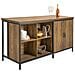 Isola Cucina Mobile Da Cucina Autoportante Credenza Tavolo Da Bar Design Industriale 170x60x89cm Knl01-f - Foto miniatura 1