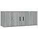 Mobile Porta Tv A Parete Grigio Sonoma 100x34,5x40 Cm - Foto miniatura 2
