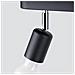 Lampada Da Soffitto Fornes 2 Nero Sl. 1121 - Minimalista Lampade Da Soffitto Nero 13.5x33x6 Cm - Foto miniatura 4