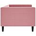 Letto Da Giorno Rosa 90x200 Cm In Velluto - Foto miniatura 3