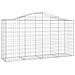 Cesto Gabbione Ad Arco 200x50x100/120 Cm Ferro Zincato - Foto miniatura 1