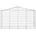 Cesto Gabbione Ad Arco 200x50x100/120 Cm Ferro Zincato - Foto miniatura 2