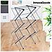Stendibiancheria In Metallo Pieghevole Ed Estensibile A 3 Altezze Cloxy Innovagoods (11 Sbarre) - Foto miniatura 5
