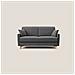 Edgar Divano letto matrimoniale in tessuto felis impermeabile T03 200 cm (mat. 160x197) grigio - Foto miniatura 3