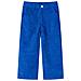 Pantaloni Per Bambini In Velluto A Coste Blu Cobalto 104 - Foto miniatura 1