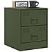 Comodini 2 Pz Verde34,5x39x44 Cm In Acciaio - Foto miniatura 3