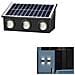 Applique Lampada 6 Led Muro Parete Solare Ip65 Bianco Freddo Giardino Te-b0574 - Foto miniatura 1
