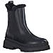 Black Casual Closed Booties Stivaletti Pelle Scarpe Donna Nero Eu 37, 1-26935-41 003 - Foto miniatura 1