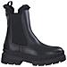 Black Casual Closed Booties Stivaletti Pelle Scarpe Donna Nero Eu 37, 1-26935-41 003 - Foto miniatura 2