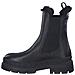 Black Casual Closed Booties Stivaletti Pelle Scarpe Donna Nero Eu 37, 1-26935-41 003 - Foto miniatura 3