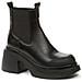 Black Elegant Closed Booties Stivaletti Pelle Scarpe Donna Nero Eu 35, 948010/04-01 - Foto miniatura 1