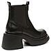 Black Elegant Closed Booties Stivaletti Pelle Scarpe Donna Nero Eu 35, 948010/04-01 - Foto miniatura 3