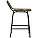 Sgabelli da Bar 4 pz 46x35,5x70 cm Legno Massello di Recupero - Foto miniatura 4