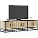 Mobile Tv Rovere Sonoma 150x35x41 Cm In Truciolato E Metallo - Foto miniatura 1