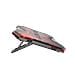 Oxid 260 base di raffreddamento per laptop 43,9 cm (17.3") 1010 Giri /min Nero, Rosso - Foto miniatura 9