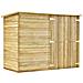 Ripostiglio Da Giardino 232x110x170 In Legno Di Pino Impregnato - Foto miniatura 1